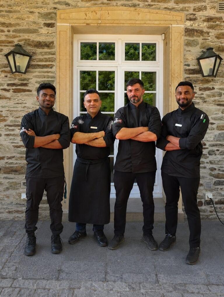 Küchenteam des 4-Sterne-Superior-Hotels Hofgut Georgenthal im Taunus